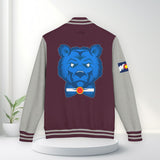 Colorado Blue Bear Letterman Jacket, Unisex Varsity Style, Perfect for Sports Fans, College Events, Casual Wear, Gifts for Him/Her