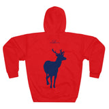 ZeLimited Female Elk Silhouette Hoodie (Red 2)
