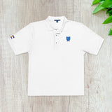 BLUE BEAR Stylish Polo Shirt - Embroidered Design, Casual Wear, Gift Idea, Travel Apparel, Summer Fashion