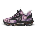 PARIZ Lavender Peonies Women's Athletic Sneakers
