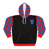 ZeLimited Blue Bear Colorado Hoodie (Men's Black & Red)