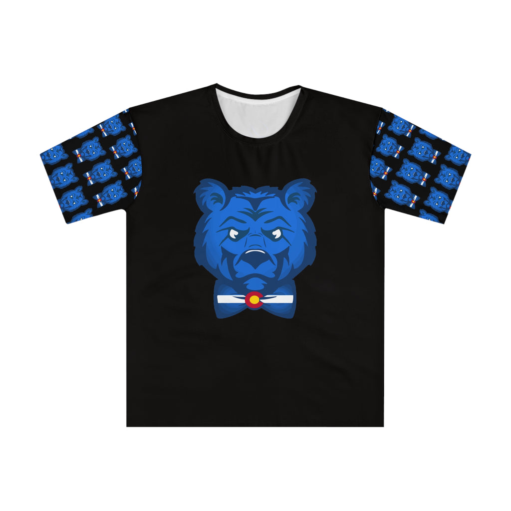 Blue Bear Men's Loose T-Shirt (all black)