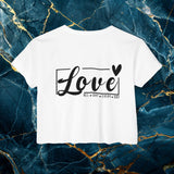 Pariz - Women's Paris Love Crop Top