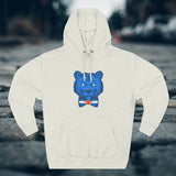 BRONCO - Blue Bear - Unisex Graphic Fleece Hoodie, Cozy Sweatshirt UNI