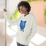 BRONCO - Blue Bear - Unisex Graphic Fleece Hoodie, Cozy Sweatshirt UNI