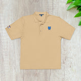 BLUE BEAR Stylish Polo Shirt - Embroidered Design, Casual Wear, Gift Idea, Travel Apparel, Summer Fashion