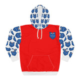 ZeLimited Blue Bear Colorado Hoodie (Women's Red & White)
