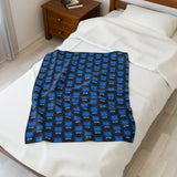 Blue Bear - Men's Velveteen Plush Blanket