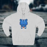 BRONCO - Blue Bear - Unisex Graphic Fleece Hoodie, Cozy Sweatshirt UNI