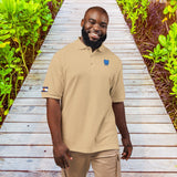 BLUE BEAR Stylish Polo Shirt - Embroidered Design, Casual Wear, Gift Idea, Travel Apparel, Summer Fashion