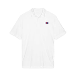 Embroidered Colorado Flag Unisex Performance Polo