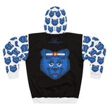 ZeLimited Blue Bear Colorado Hoodie (Women's Black & White)