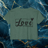Pariz - Women's Paris Love Crop Top