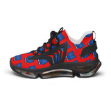 Blue Bear Men's Athletic (Red background)
