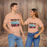 JOSI LOVE Dream Big Unisex Tee, Inspirational Shirt, Motivational Tee, Casual Wear, Gifting for Graduates, Encouragement Apparel