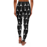 PARIZ Eiffel Tower Leggings (black with white)