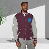 Colorado Blue Bear Letterman Jacket, Unisex Varsity Style, Perfect for Sports Fans, College Events, Casual Wear, Gifts for Him/Her