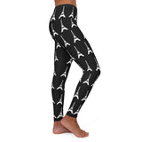 PARIZ Eiffel Tower Leggings (black with white)