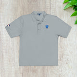 BLUE BEAR Stylish Polo Shirt - Embroidered Design, Casual Wear, Gift Idea, Travel Apparel, Summer Fashion