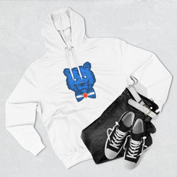 BRONCO - Blue Bear - Unisex Graphic Fleece Hoodie, Cozy Sweatshirt UNI