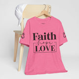Faith, Hope, Love women's t-shirt