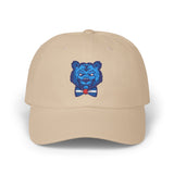 Classic Dad Cap with Blue Bear Embroidery - Casual and Stylish Headwear for everyone