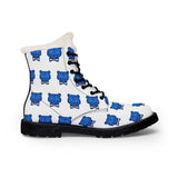 Blue Bear Men’s Fur-Lined Leather Boots (White Background)