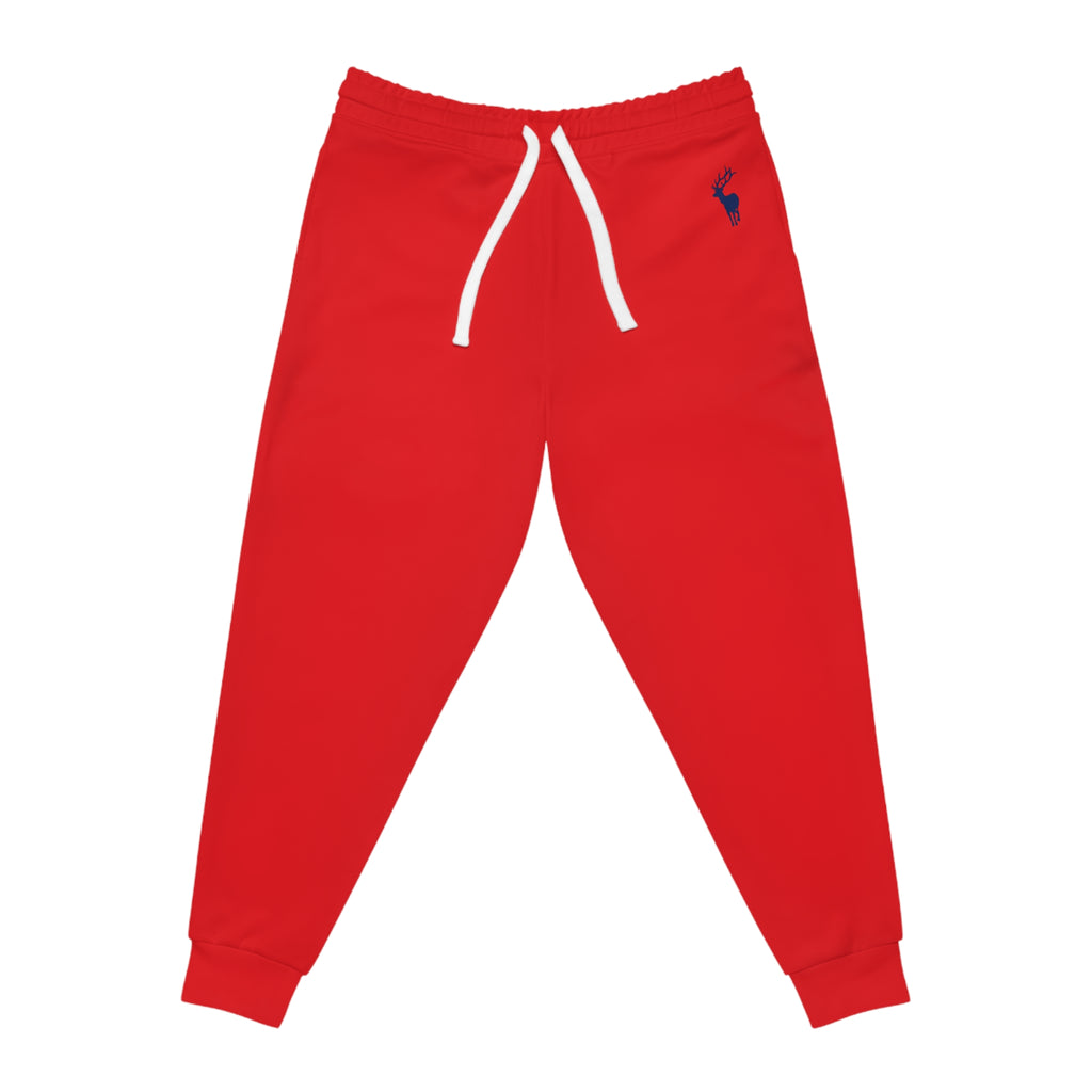 ZeLimited Male Elk Silhouette Sweatpants (Red 2)