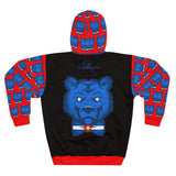 ZeLimited Blue Bear Colorado Hoodie (Men's Black & Red)