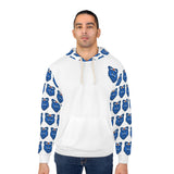 ZeLimited Blue Bear Colorado Hoodie (Women's All White)
