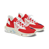 ZeLimited Female Elk Silhouette Women's Mesh Sneakers (Red 2)
