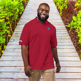 BLUE BEAR Stylish Polo Shirt - Embroidered Design, Casual Wear, Gift Idea, Travel Apparel, Summer Fashion