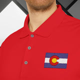 Embroidery Colorado flag - Men's polo