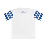 Blue Bear Men's Loose T-Shirt (All White)