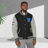 Colorado Blue Bear Letterman Jacket, Unisex Varsity Style, Perfect for Sports Fans, College Events, Casual Wear, Gifts for Him/Her