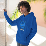 BRONCO - Blue Bear - Unisex Graphic Fleece Hoodie, Cozy Sweatshirt UNI