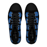 Blue Bear Women's High Tops (black background)