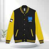 Colorado Blue Bear Letterman Jacket, Unisex Varsity Style, Perfect for Sports Fans, College Events, Casual Wear, Gifts for Him/Her
