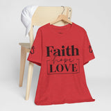 Faith, Hope, Love women's t-shirt