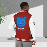 Colorado Blue Bear Letterman Jacket, Unisex Varsity Style, Perfect for Sports Fans, College Events, Casual Wear, Gifts for Him/Her