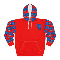 ZeLimited Blue Bear Colorado Hoodie (Men's All Red)