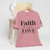 Faith, Hope, Love women's t-shirt