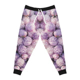 PARIZ Lavender Peonies Joggers (black trim)