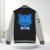 Colorado Blue Bear Letterman Jacket, Unisex Varsity Style, Perfect for Sports Fans, College Events, Casual Wear, Gifts for Him/Her