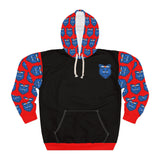 ZeLimited Blue Bear Colorado Hoodie (Women's Black & Red)