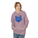 women's hoody blue bear