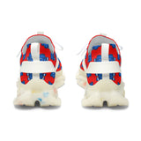 Blue Bear Men's Athletic (Red background)