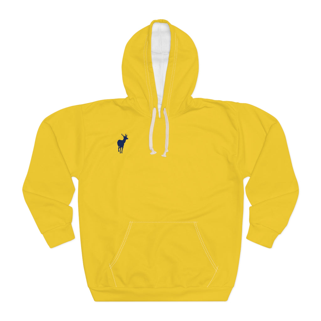 ZeLimited Female Elk Silhouette Hoodie (Yellow)