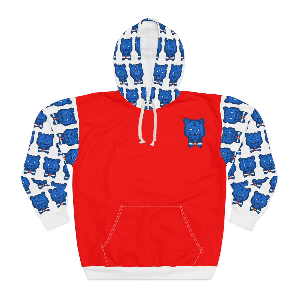 ZeLimited Blue Bear Colorado Hoodie (Men's Red & Black)
