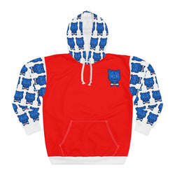 ZeLimited Blue Bear Colorado Hoodie (Men's Red & Black)